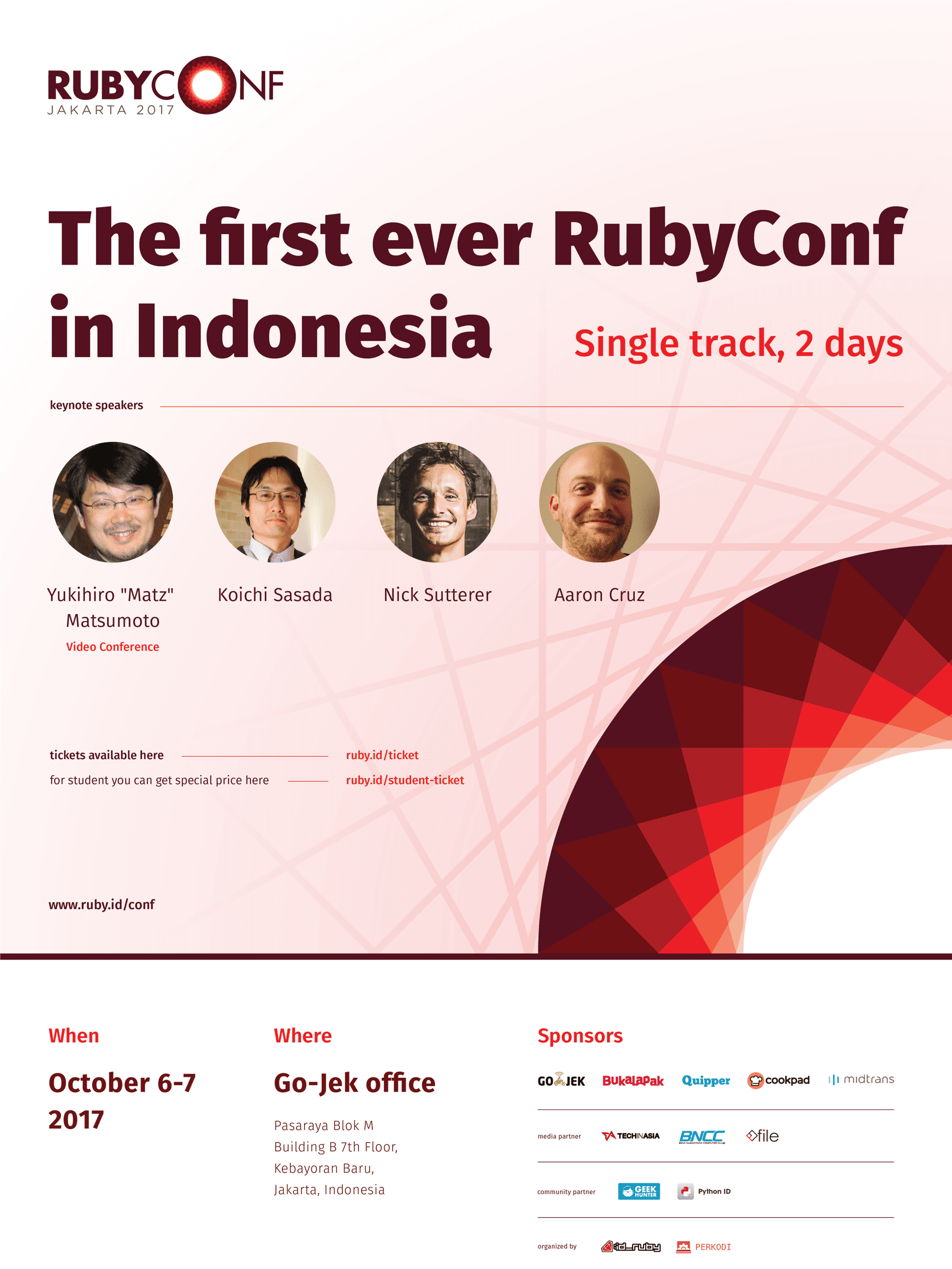RubyConf Jakarta 2017
