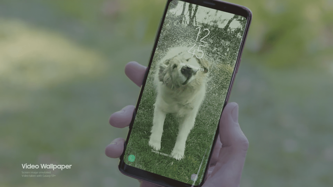 FILEMAGAZ_Samsung Galaxy S9 Video Walpaper