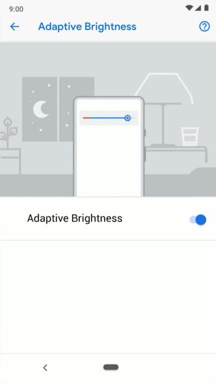 Adaptive brightness Android Pie 9.0 – FILE Magz