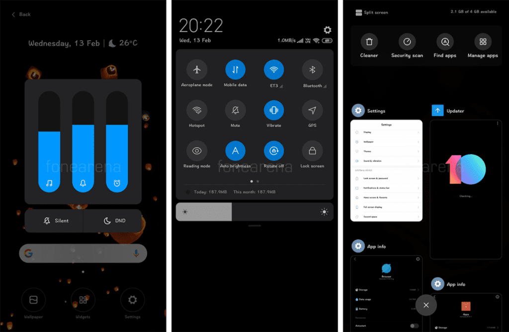 fitur miui 11, dark mode