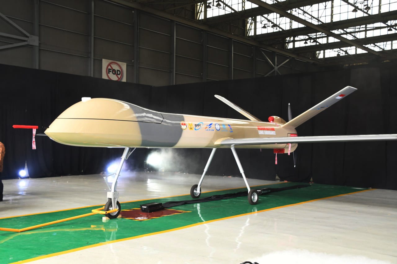 Black Eagle: Drone Militer Indonesia yang Baru Diresmikan