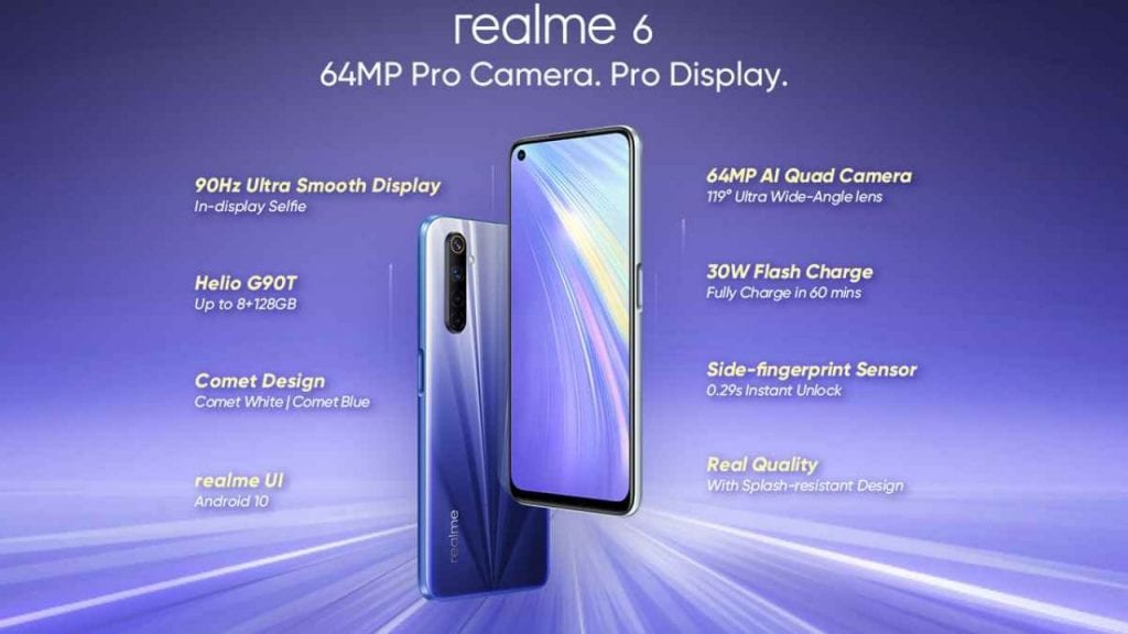 Spesifikasi Realme 6 