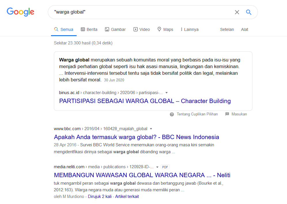 Tips searching Google dengan mewajibkan keyword tertentu