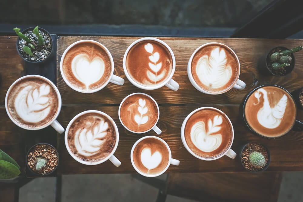 jenis minuman kopi Latte art